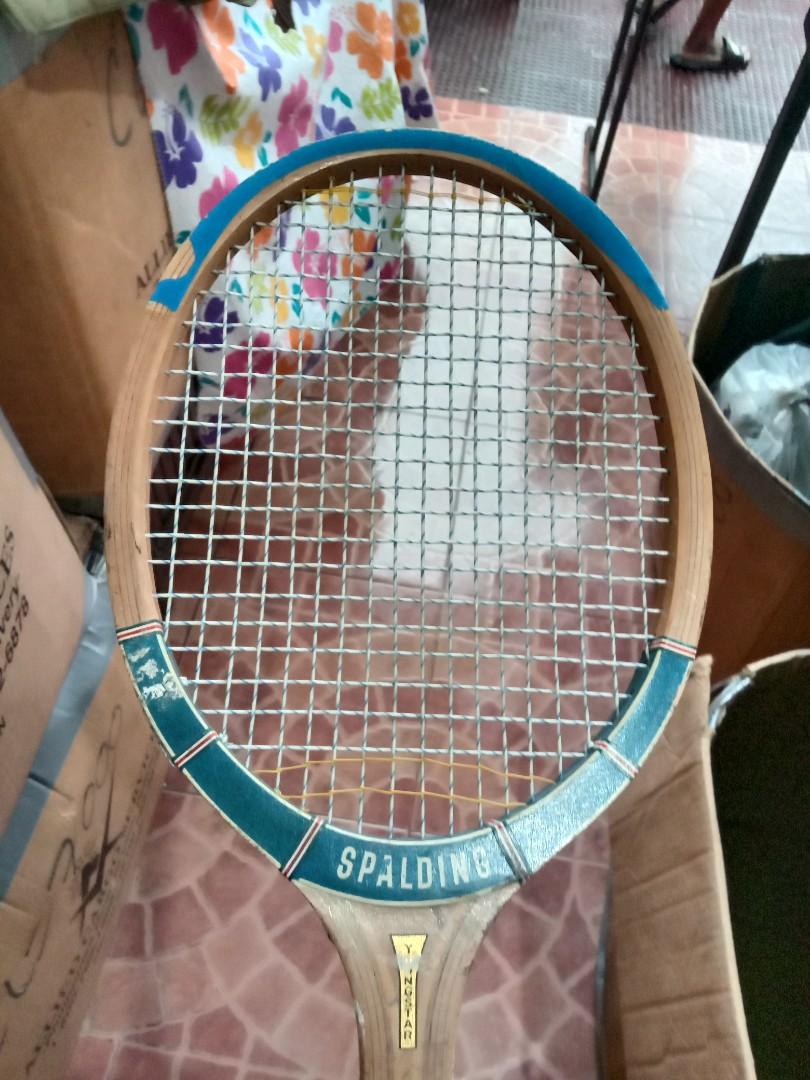 Spalding Long Racquet, Sports Equipment, Sports & Games, Racket and ...
