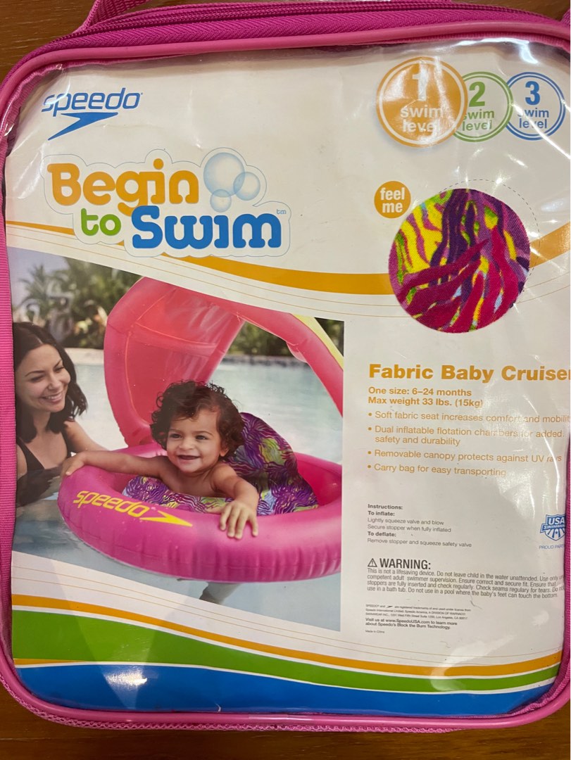 Speedo baby float with canopy 2025