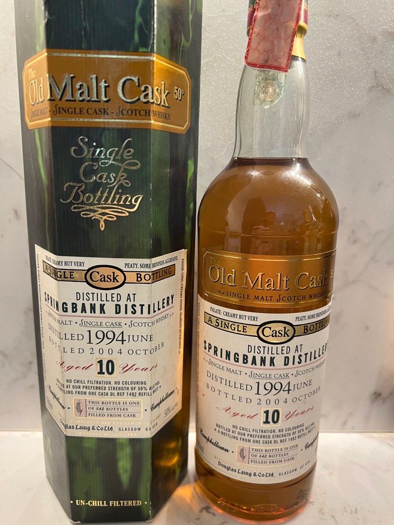 Springbank 10y 1994, Food & Drinks, Alcoholic Beverages on Carousell