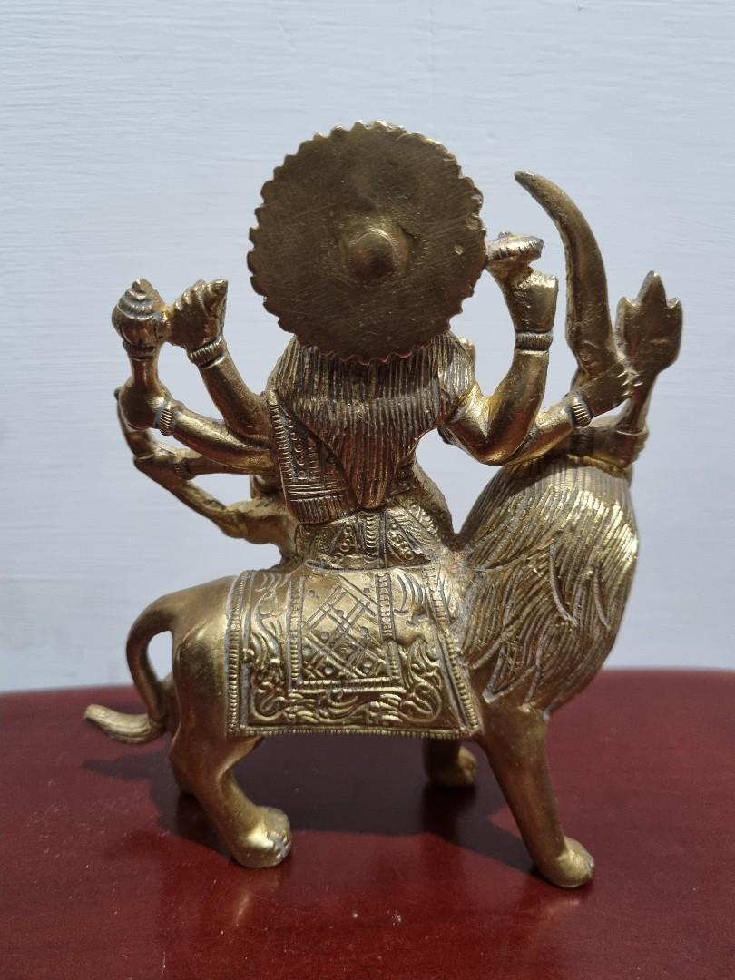Sri Durgai Amman Statue (Heavy duty bronze), Hobbies & Toys