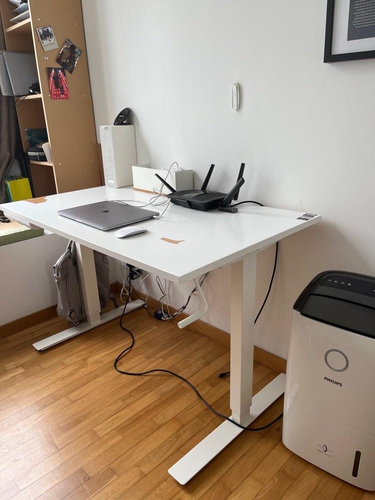 Standing desk IKEA, Furniture & Home Living, Furniture, Tables & Sets on Carousell