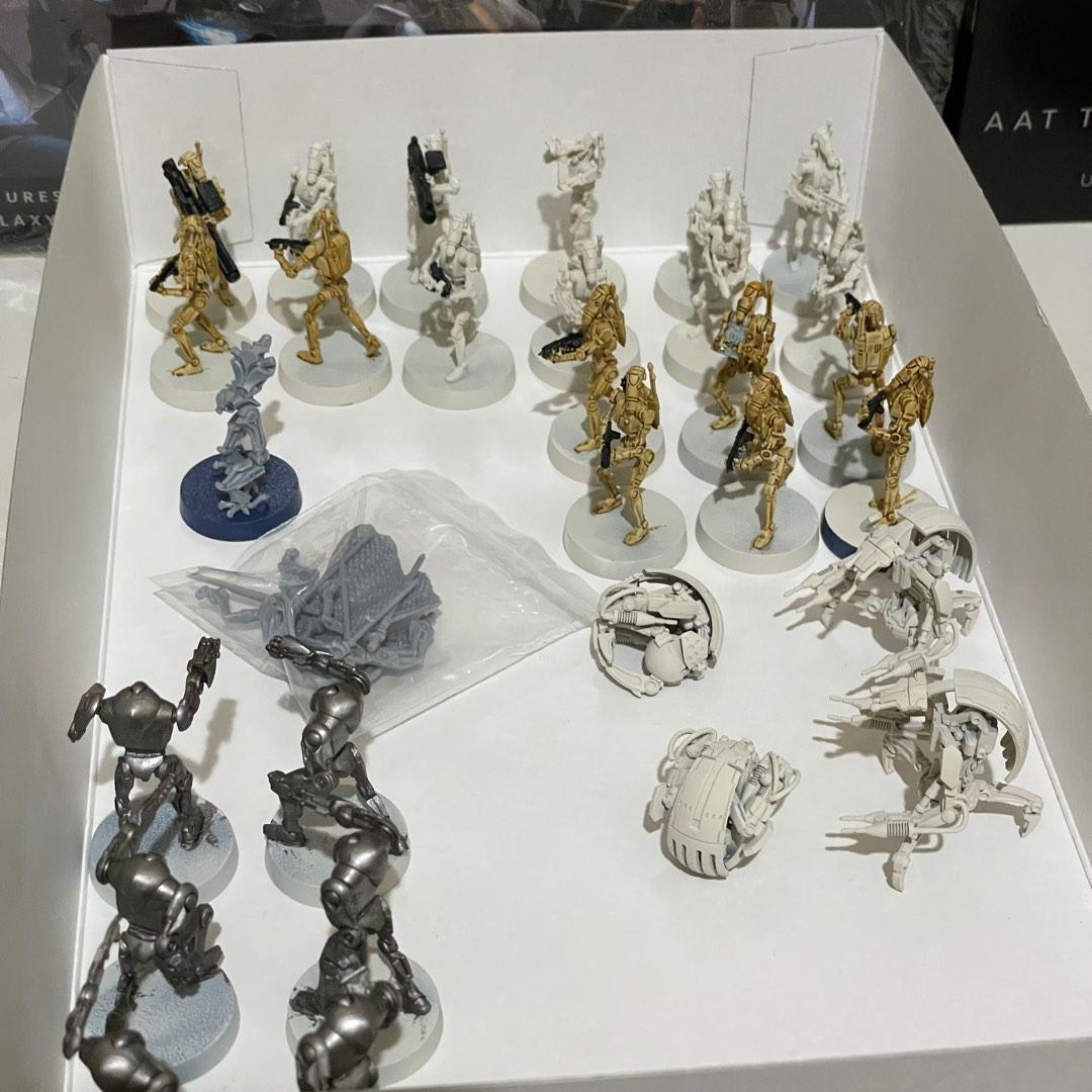 (Price for all) Star Wars legion separatists miniatures Core set