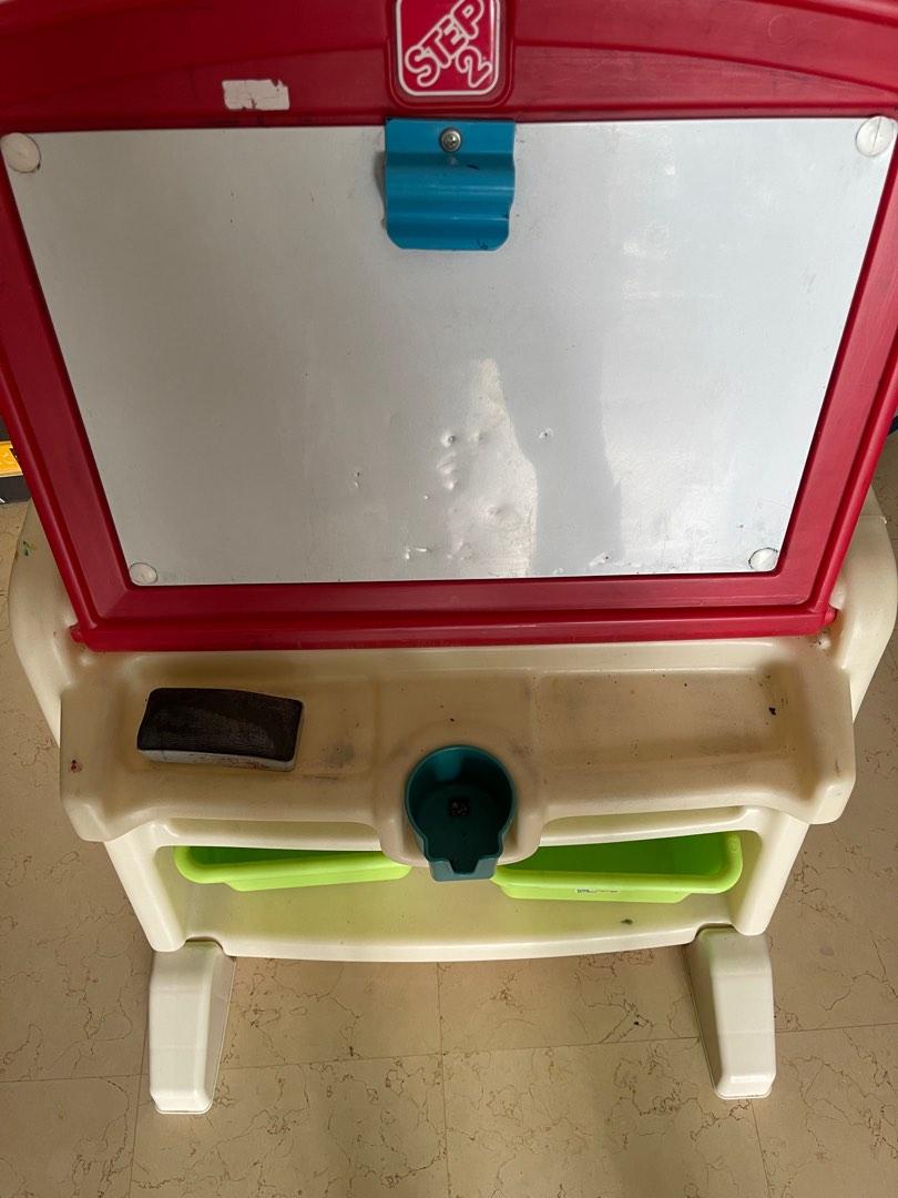 Step2 Flip and Doodle Desk with Stool Easel, Everything Else on Carousell