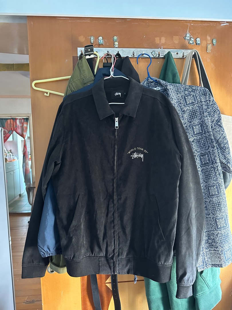 Stussy Jacket Champion Jacket, 男裝, 外套及戶外衣服- Carousell