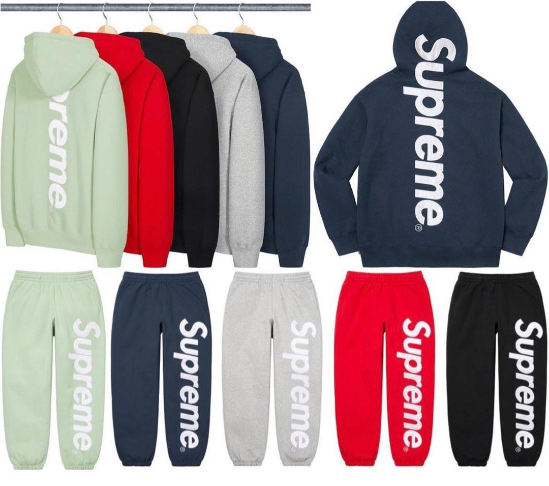 Supreme Satin Applique Sweatshirt \u0026 pant