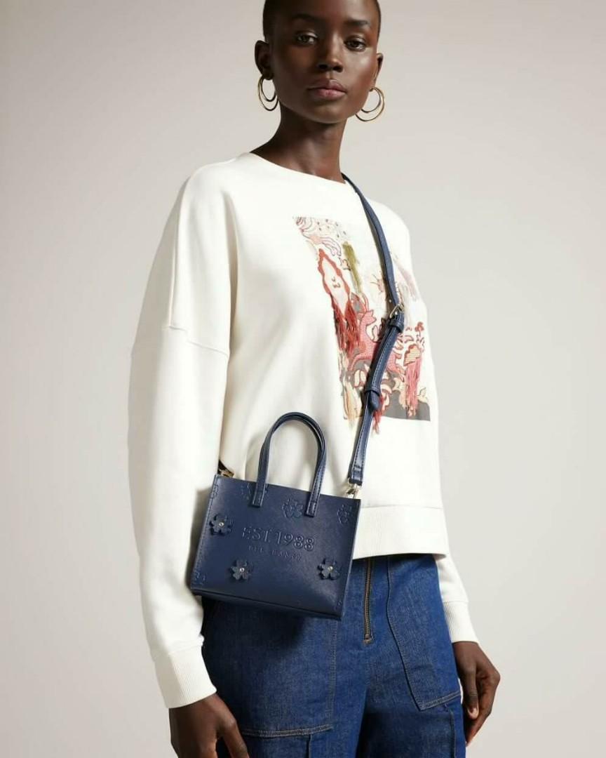 Ted baker navy cross body bag deals