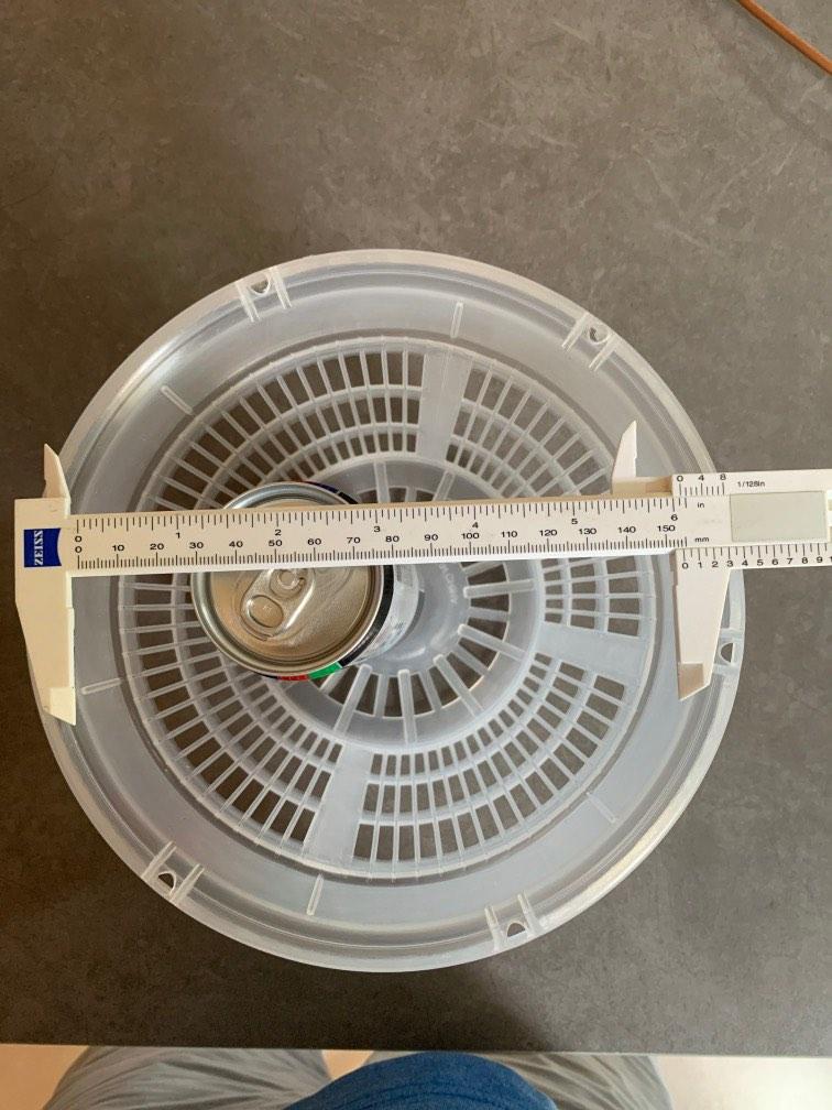 Transparent pot for aroid/foliage/orchids, Furniture & Home Living