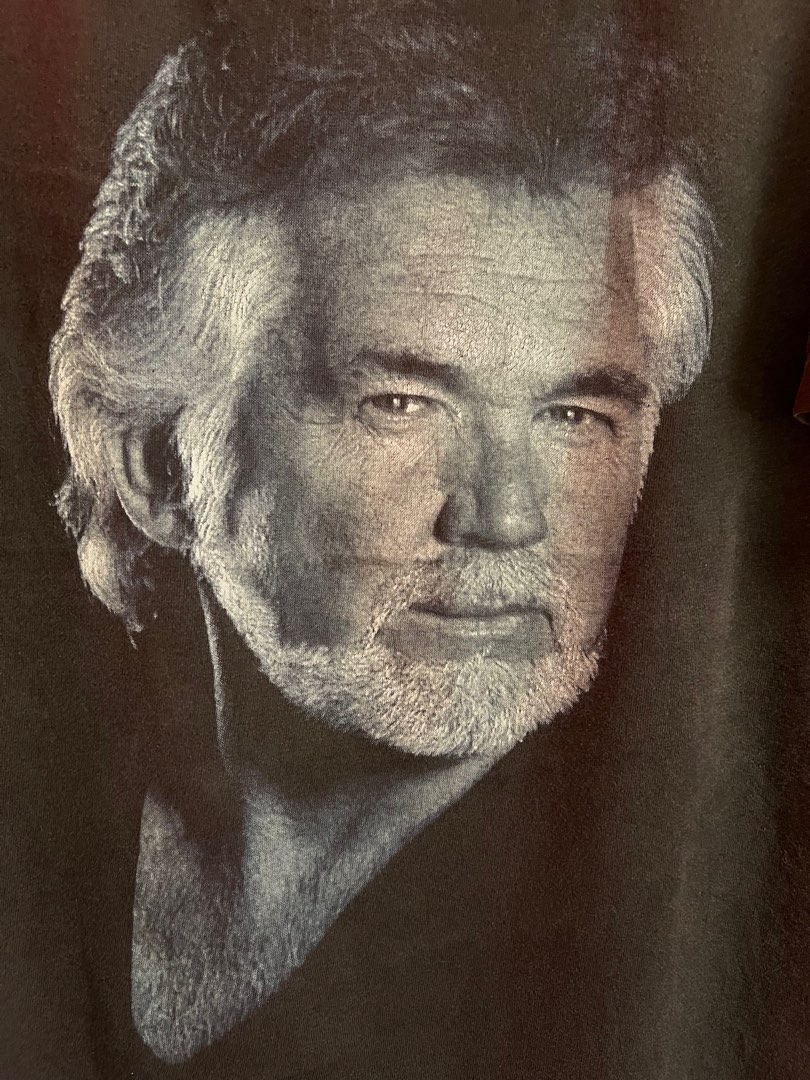 Vintage Band Kenny Rogers USA, Men's Fashion, Tops & Sets, Tshirts