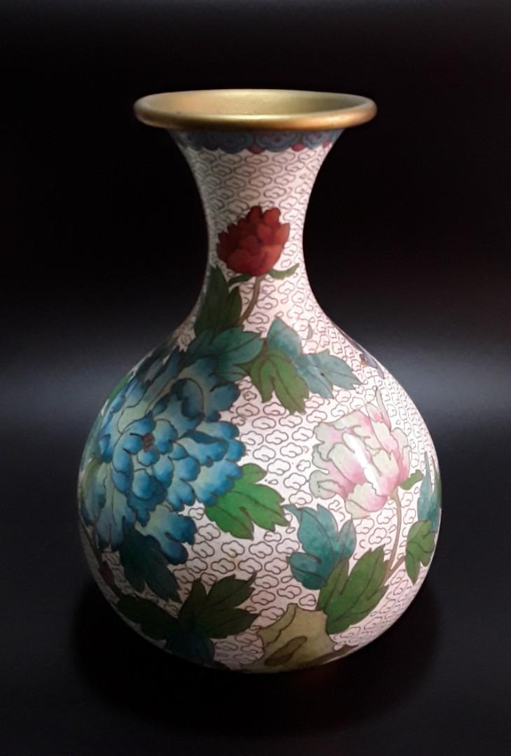 Vintage Cloisonne Vase, Furniture & Home Living, Home Decor, Vases