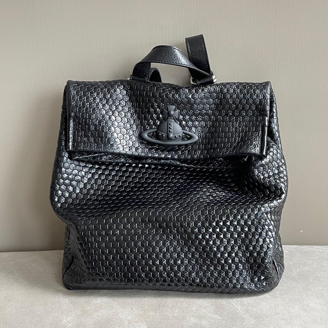 Vivienne westwood leather backpack new arrivals