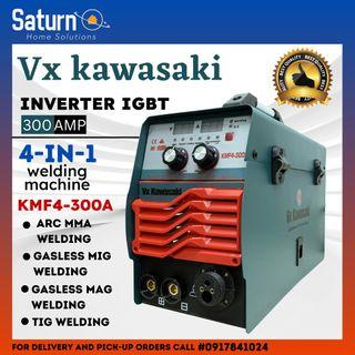 Vx Kawasaki 4-in1 Multifunction Inverter Welding machine KMF4-300A
