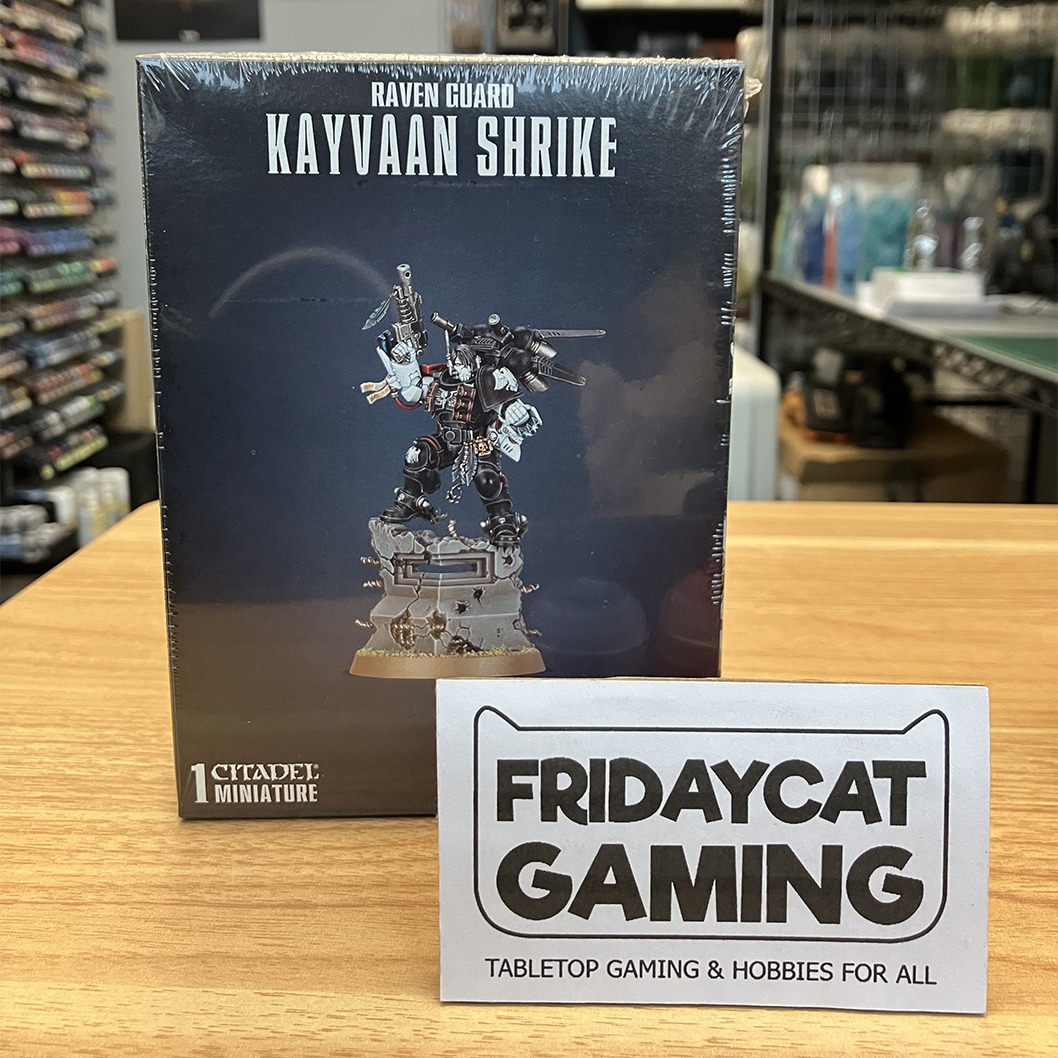 Warhammer 40000: Raven Guard Kayvaan Shrike, Hobbies & Toys, Toys ...