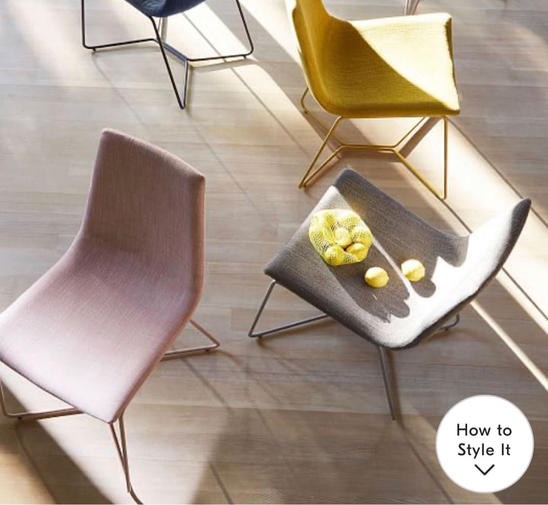 West elm hotsell slope dining chair