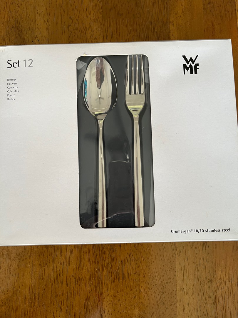 WMF 12 pc spoon and fork Brand New, Furniture & Home Living