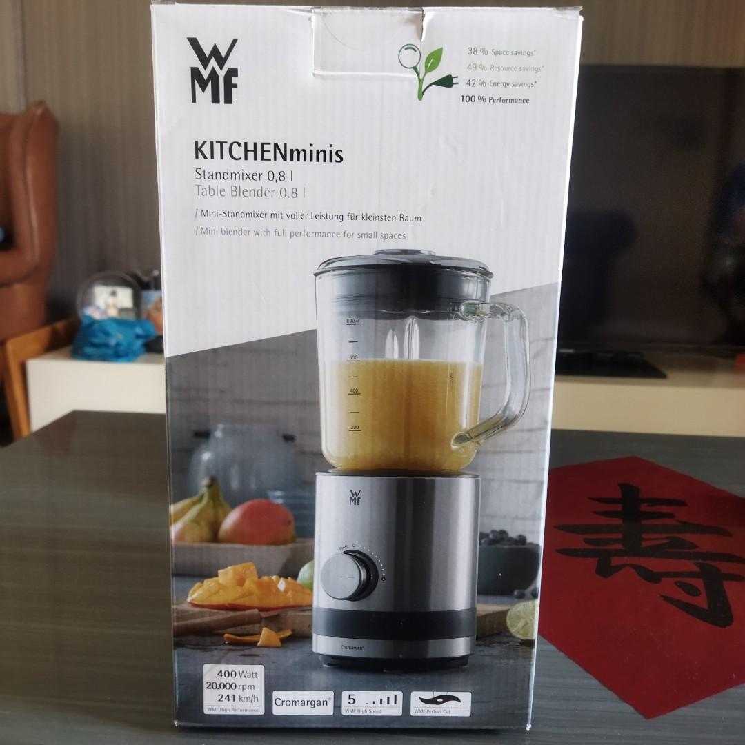 Blender WMF KITCHENminis 0,6L - 300W, Lame Acier Inox, Bols Tritan - Pour Smoothies, Mélanges