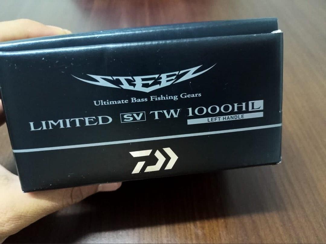 Daiwa STEEZ Limited SV TW 1000HL Baitcasting Reel Handle Made in Japan