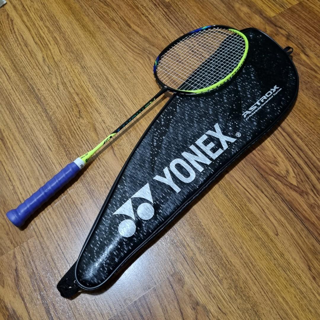 Yonex Astrox 77 4UG5 badminton racket, Sports Equipment, Sports