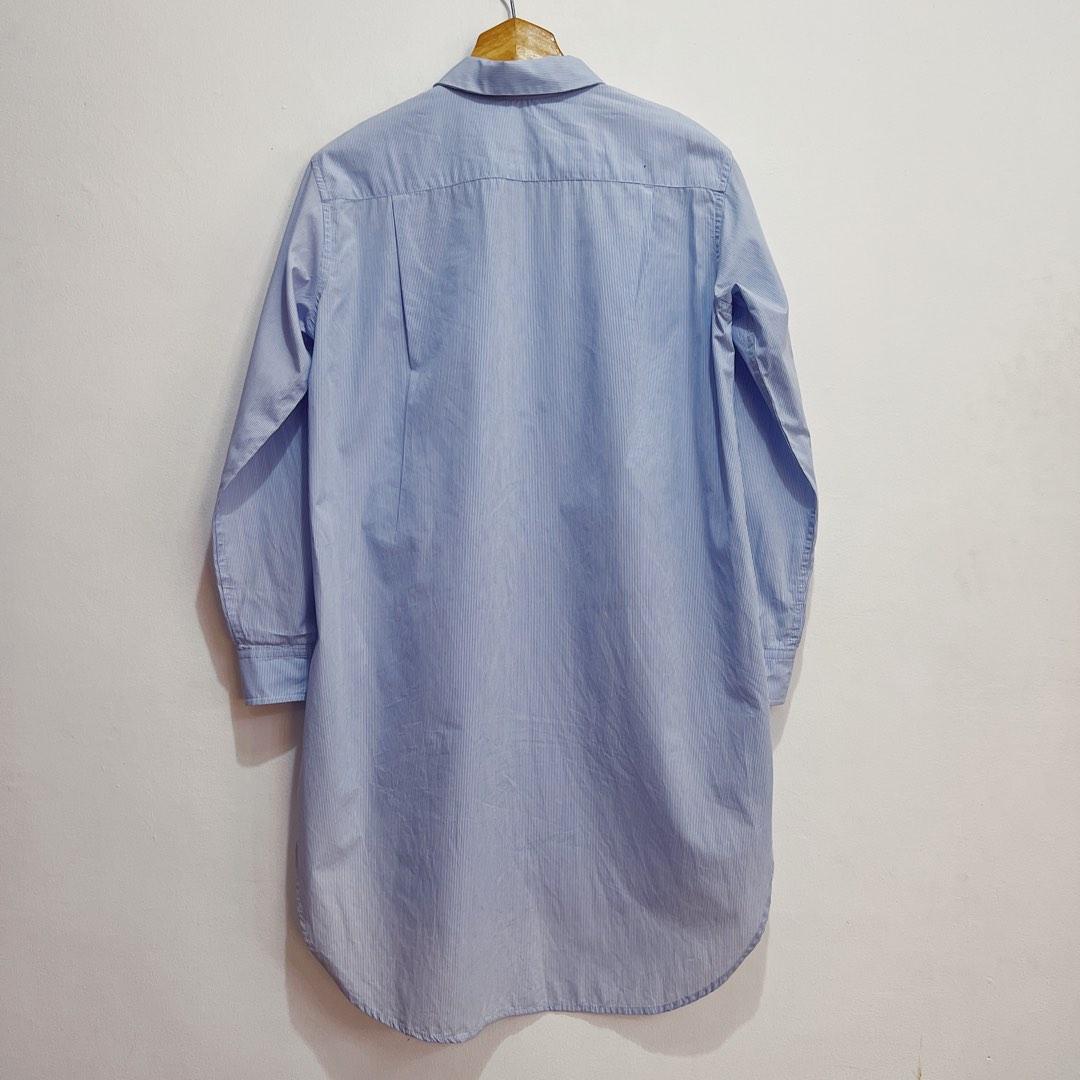 Zara pinstripe shirt dress, Women's Fashion, Dresses & Sets, Dresses on