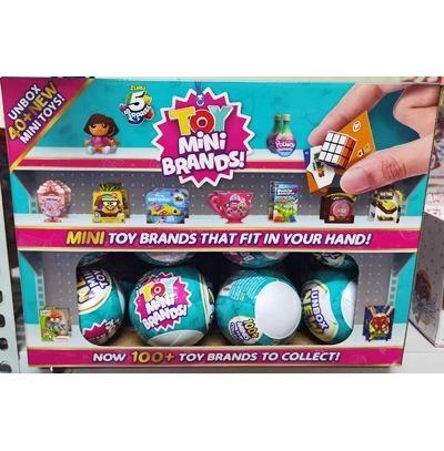  5 Surprise Mini Brands Series 4 by ZURU  Exclusive  Mystery Real Miniature Collectible Toy Capsule for Kids, Teens, and Adults  (2 Pack) : Toys & Games