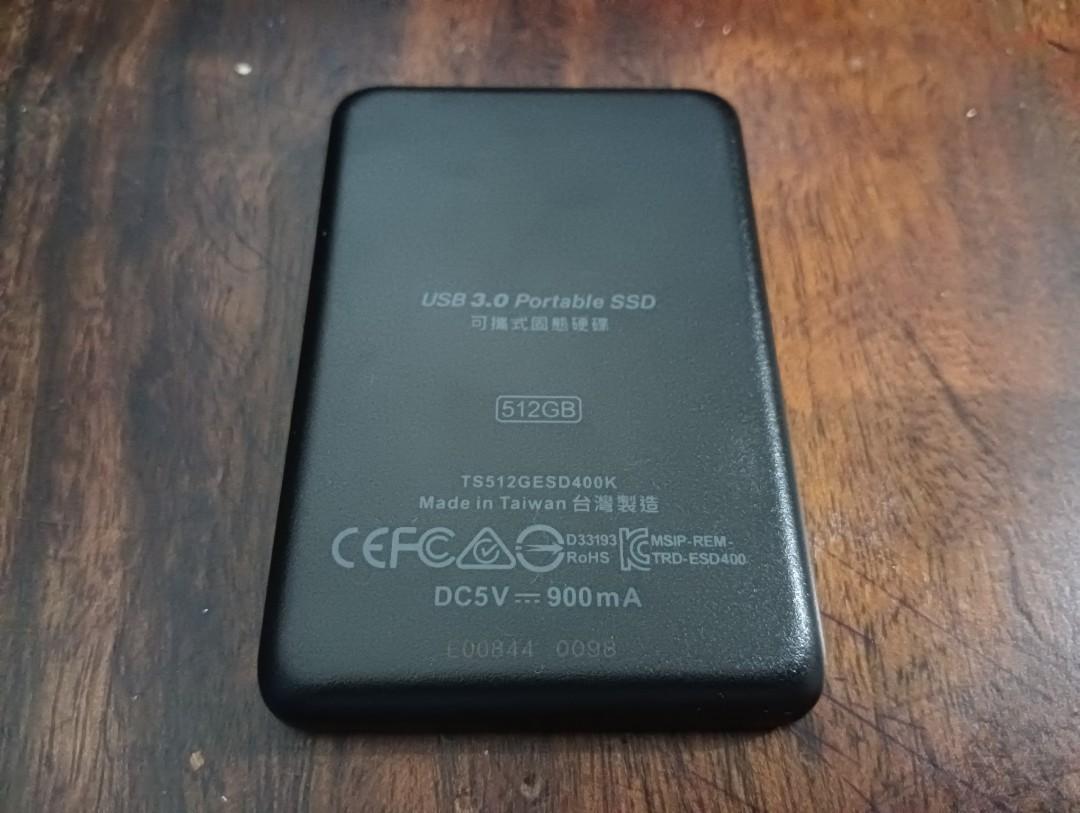 #2 Transcend ESD400 3.0 SSD [512GB] (Category: Hard Disks & Thumbdrives) located in Taytay. Submitted by fromdoolig (Listing ID 1188551900, Image 2). Description: Serial Number: TS512GESD400K Capacity: 512GB No Box | No Spare Cable (Missing Original Cable) RFS: Upgrading to Higher Volume SSD Price: 8k+SF Mode of Payment: Gcash [Payment First] Courier Service: JNT or Lalamove [NO COP/COD].