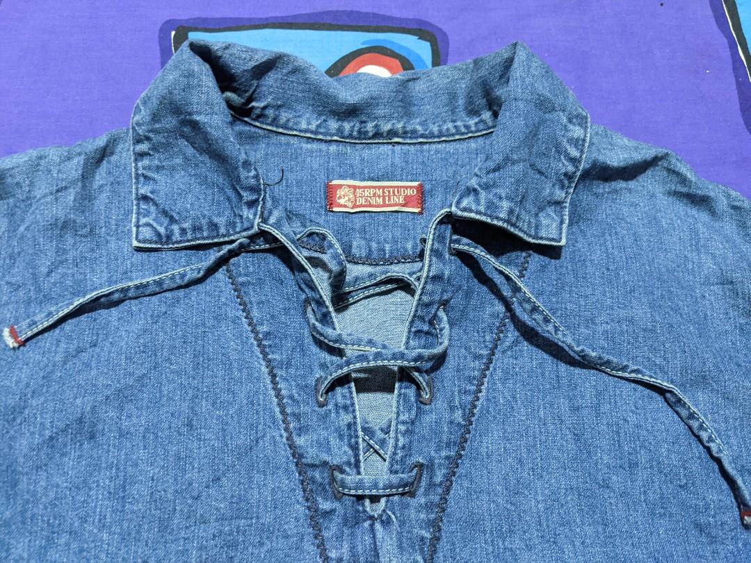 Chambray shop pullover shirt