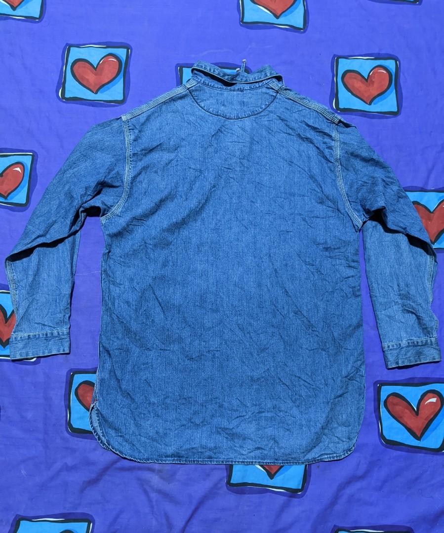 Chambray hotsell pullover shirt