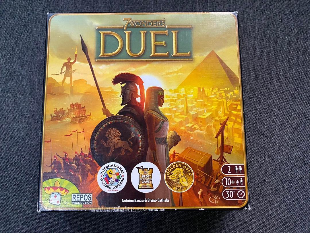 7 Wonders Duel Board Game Genuine, Hobbies & Toys, Toys & Games on Carousell