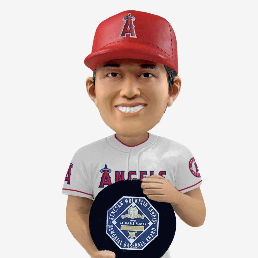 稀有限量版！大谷翔平2021 MVP 最有價值球員紀念公仔, 興趣及遊戲 