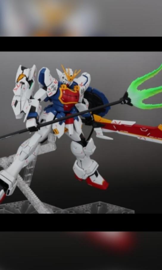 BANDAI MG 1/100 Shenlong Gundam New Mobile Report Gundam W construit et peint EUR 222,35 - FR