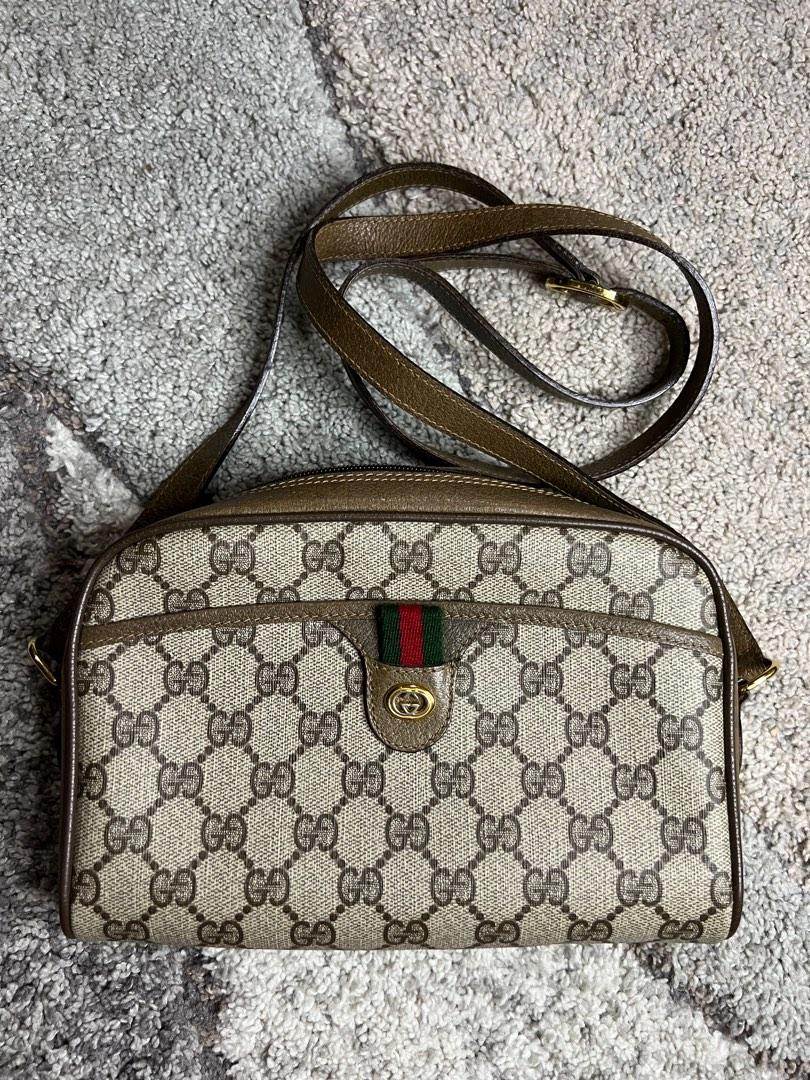 Gucci, Bags, Authentic Vintage Gucci Classic Satchel Handbag