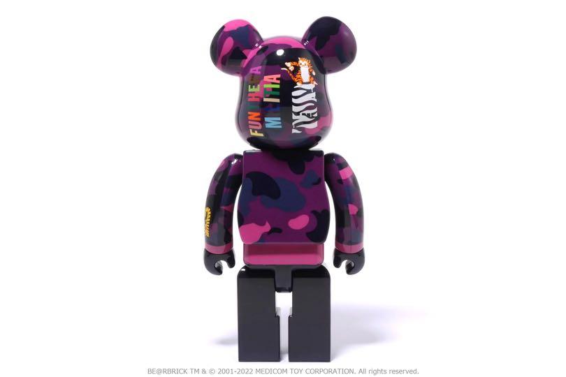 BAPE X MEDICOM TOY 】COLOR CAMO TIGER BE@RBRICK 100% & 400%, 興趣