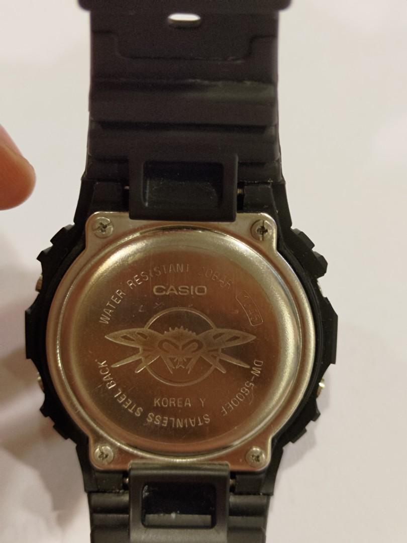 降價!稀有Casio G-Shock DW-5600EF-1T Blackfly 木村拓哉, 他的 降價!稀有Casio G-Shock DW-5600EF-1T Blackfly 木村拓哉, 他的