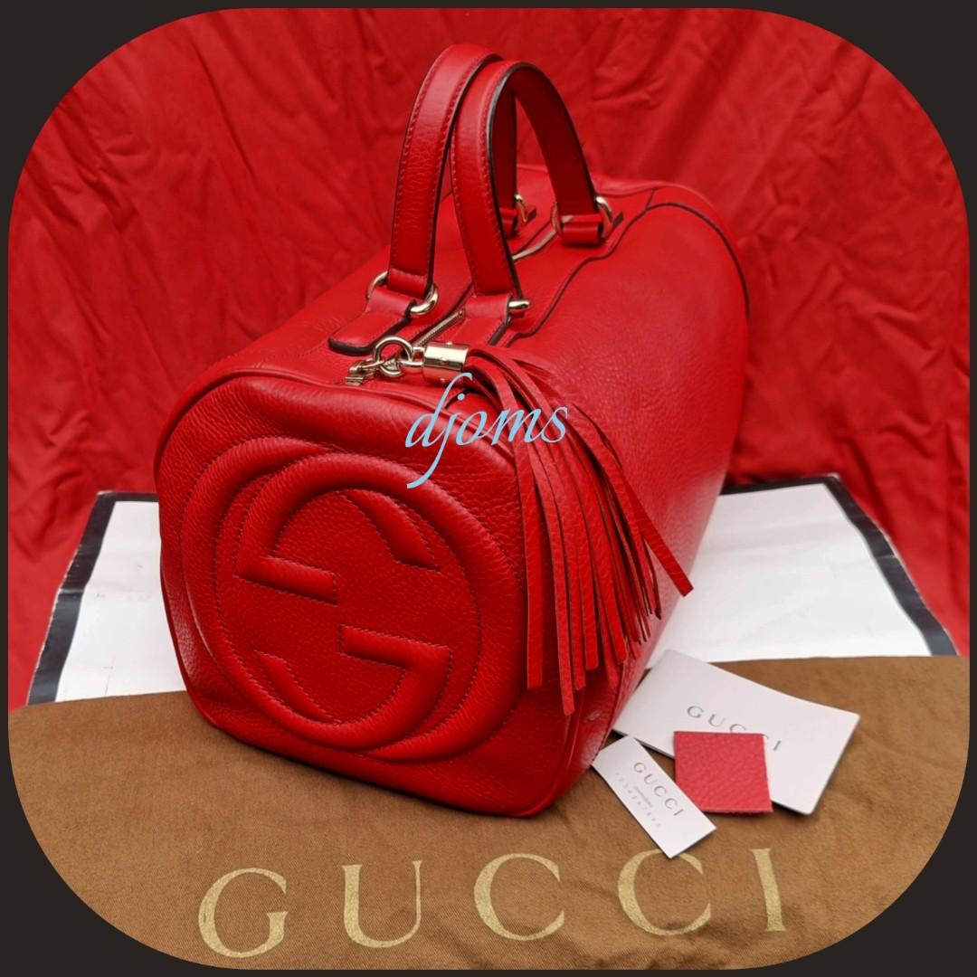 Gucci Boston speedy 30, Luxury, Bags & Wallets on Carousell