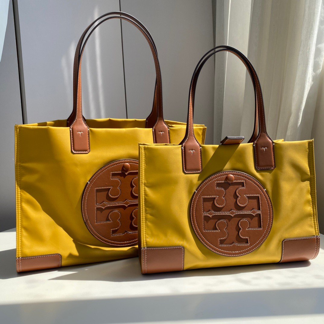 🆕 Tory Burch Ella Tote Yellow, Women's Fashion, Bags & Wallets, Tote Bags  on Carousell