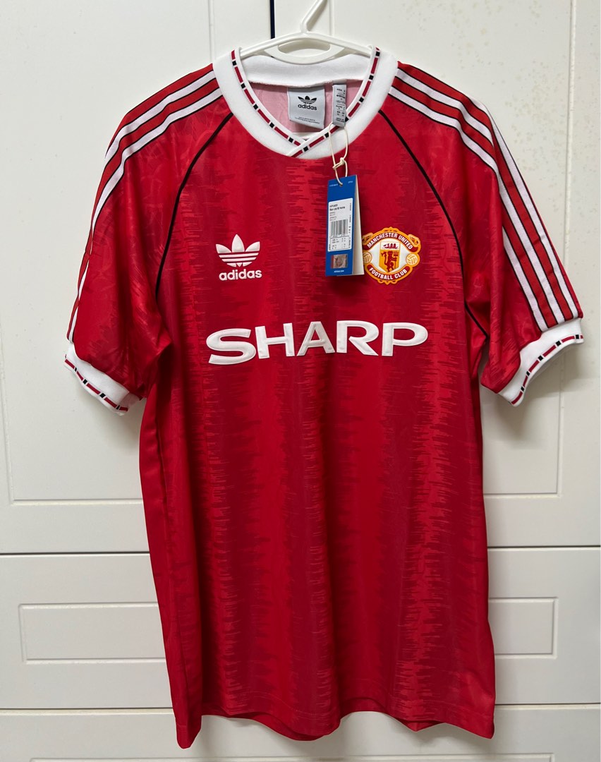 Adidas Manchester United Home 90 Home Jersey (Size M), Men's Fashion