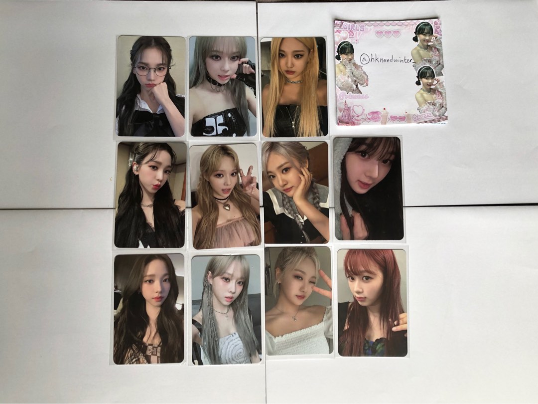 aespa Girls smtown&store 特典 トレカ ウィンター