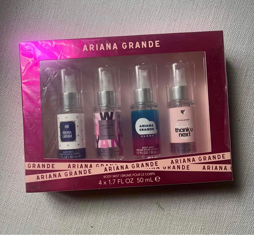 Ariana Grande Body Mist Perfume Gift Set ARI, Sweet Candy, Cloud