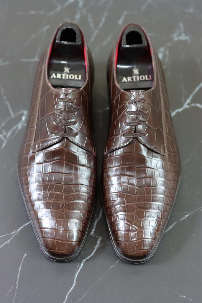 Artioli crocodile shoes sale