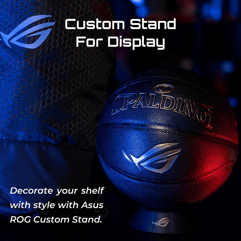 Asus ROG x Spalding Basketball Limited Edition Pixelated ROG Markings ...