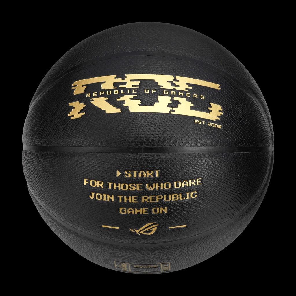 Asus ROG x Spalding Basketball Limited Edition Pixelated ROG Markings ...