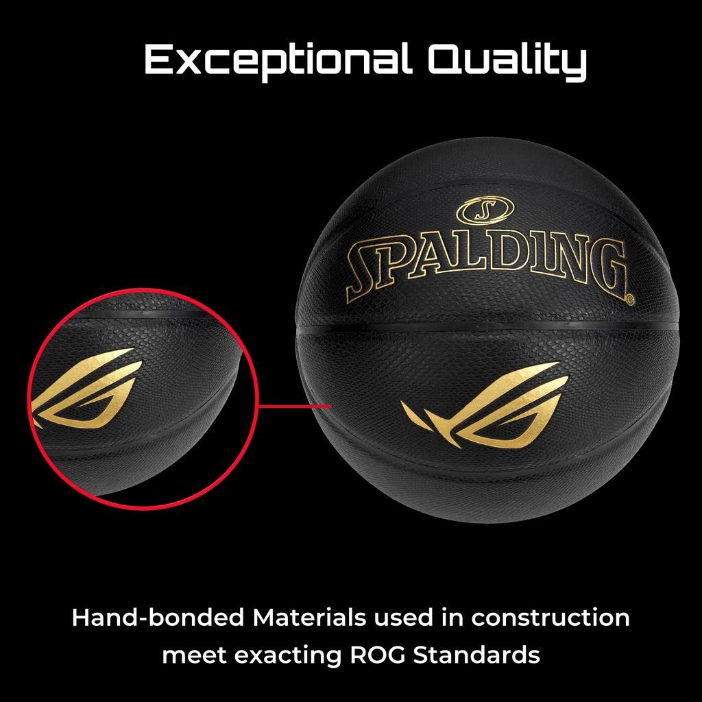Asus ROG x Spalding Basketball Limited Edition Pixelated ROG Markings ...