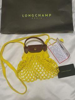 Authentic Longchamp Le pliage mini filet