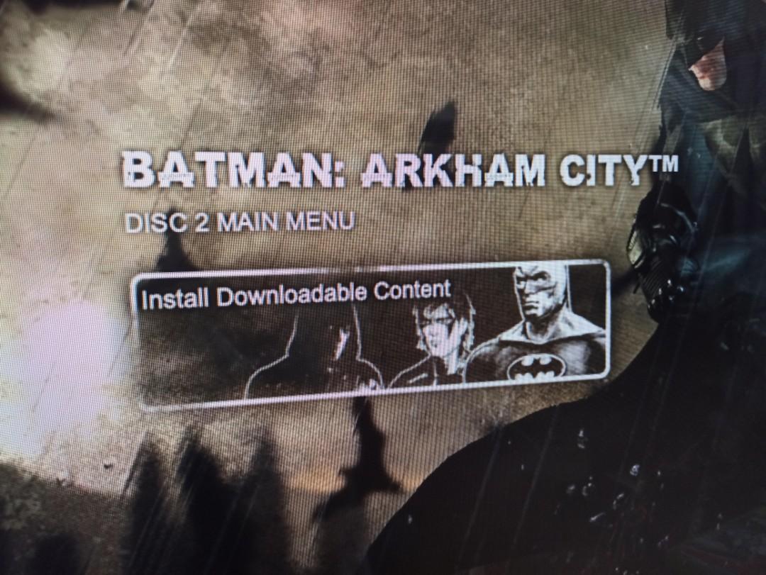 Batman Arkham City Game of the Year Edition - DLC Installation Disc - Xbox  360, Video Gaming, Video Games, Xbox on Carousell