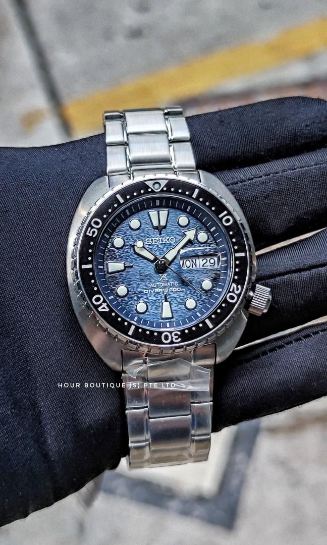 Brand New Seiko Prospex King Turtle Dark Manta on Original Seiko Bracelet  SRPF79K1, Men's Fashion, Watches & Accessories, Watches on Carousell