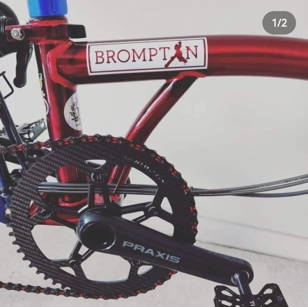 brompton bike label