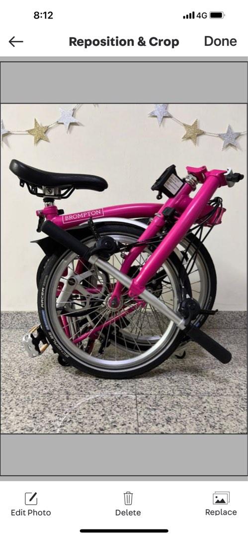 Harga brompton pink shop