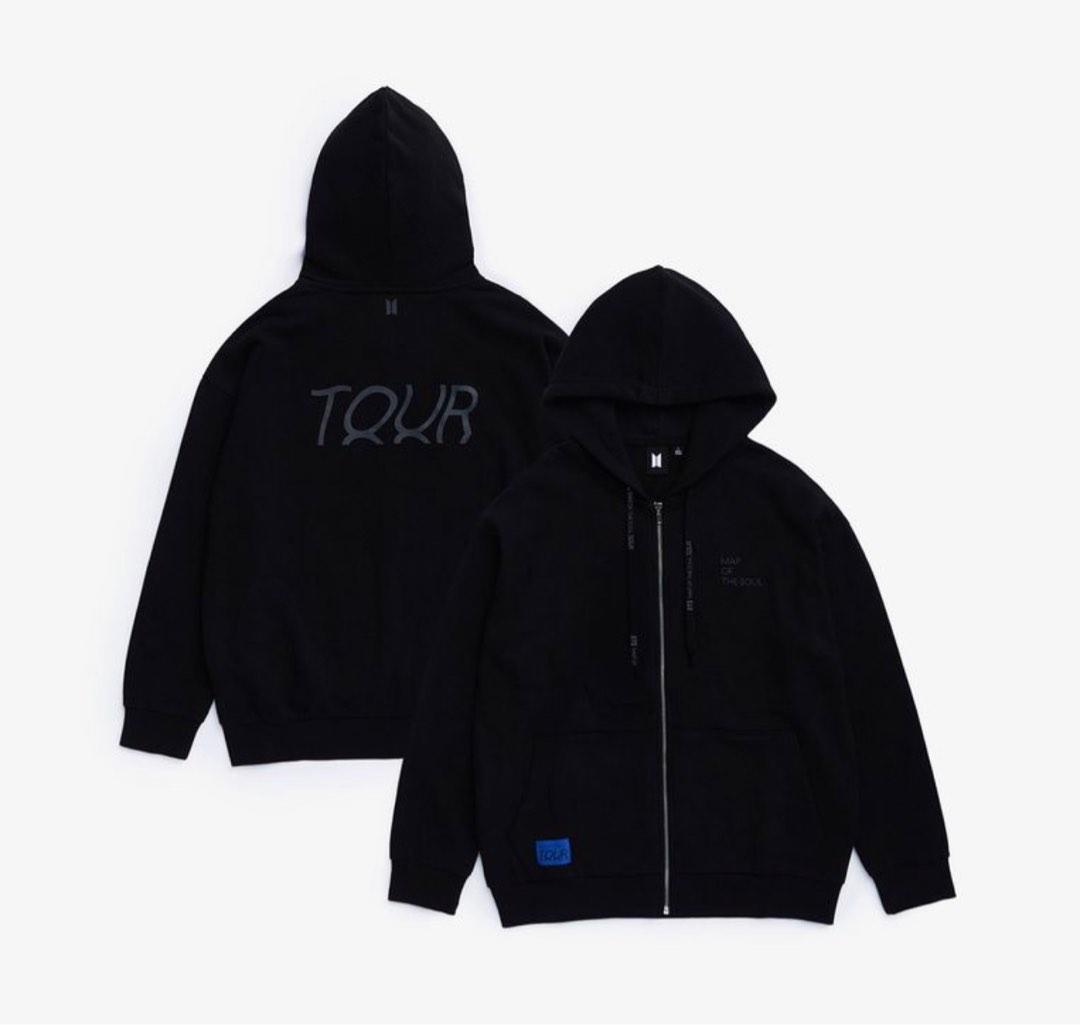 BTS PTD パーカー ジップアップフーディ XL