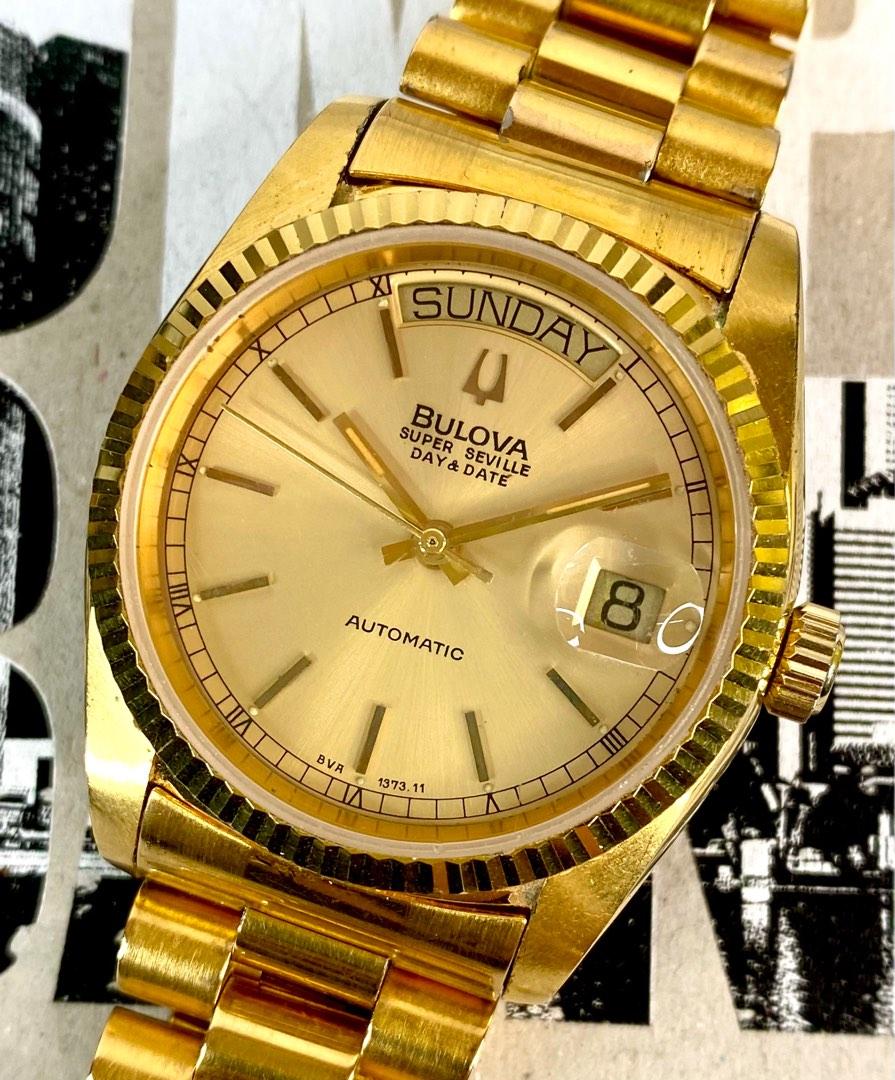 bulova gold watch price