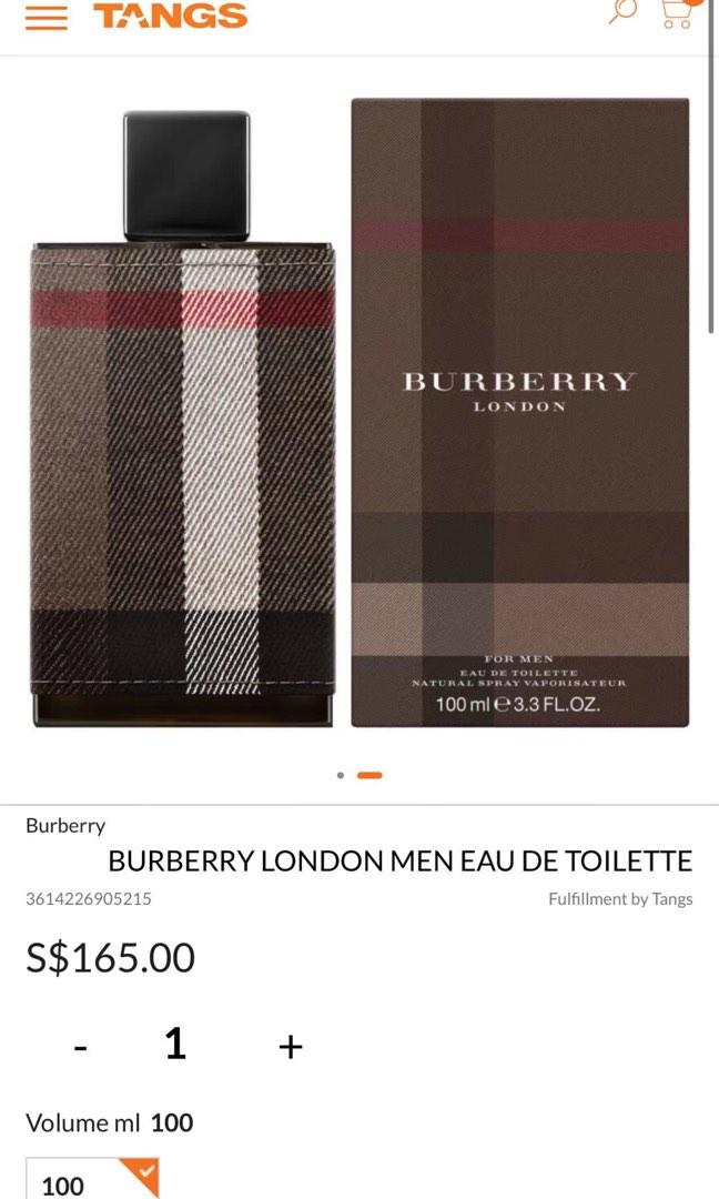 Burberry london 2025 man