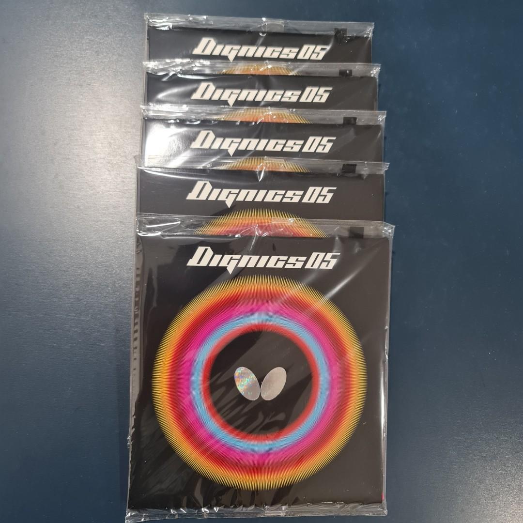 Butterfly Dignics 05 table tennis rubber, Sports Equipment, Sports ...
